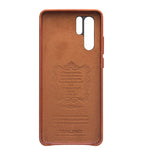 QIALINO Genuine Leather Coated PC Hard Case for Huawei P30 Pro