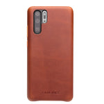QIALINO Genuine Leather Coated PC Hard Case for Huawei P30 Pro