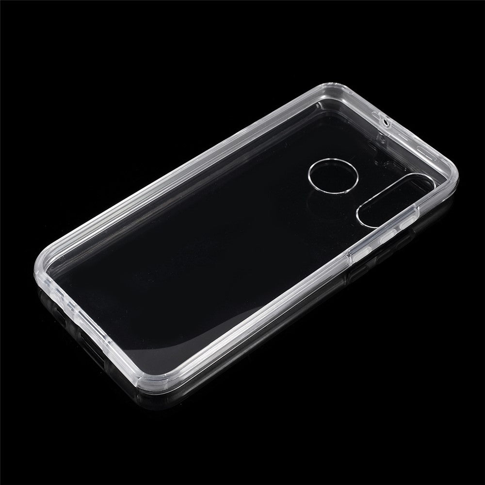Detachable 2-in-1 Clear PC+TPU  Phone Case Cover for Huawei P30 Lite/nova 4e/P30 lite New Edition