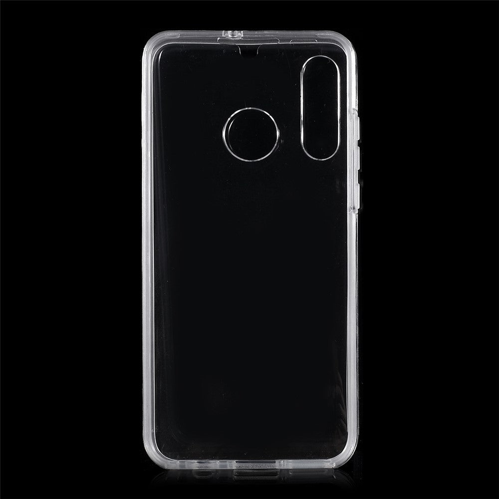 Detachable 2-in-1 Clear PC+TPU  Phone Case Cover for Huawei P30 Lite/nova 4e/P30 lite New Edition