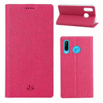 VILI DMX Cross Texture Leather Stand Case for Huawei P30 Lite New Edition/P30 Lite/nova 4e