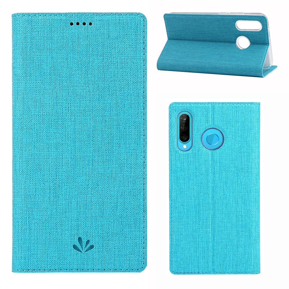 VILI DMX Cross Texture Leather Stand Case for Huawei P30 Lite New Edition/P30 Lite/nova 4e