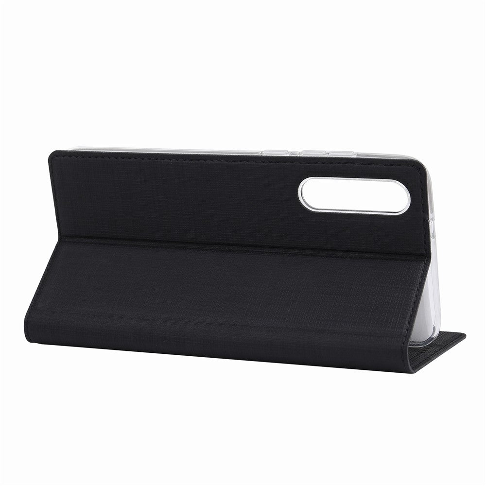 VILI DMX Folding Stand View Window Leather Phone Cover Case for Huawei P30