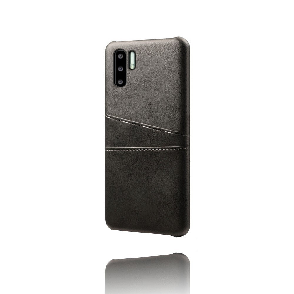 PU-läderbelagt PC-skal med dubbla kortplatser till Huawei P30 Pro