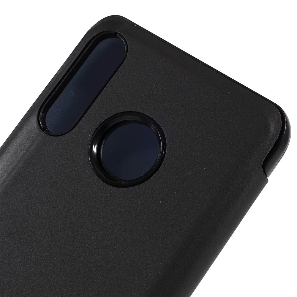 Huawei P30 Lite / nova 4e Flip Läderfodral med Stativ Helkroppsskyddande mobilskal