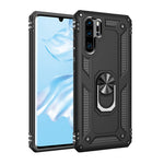 Hybrid PC TPU Kickstand Armor mobilskal för Huawei P30 Pro