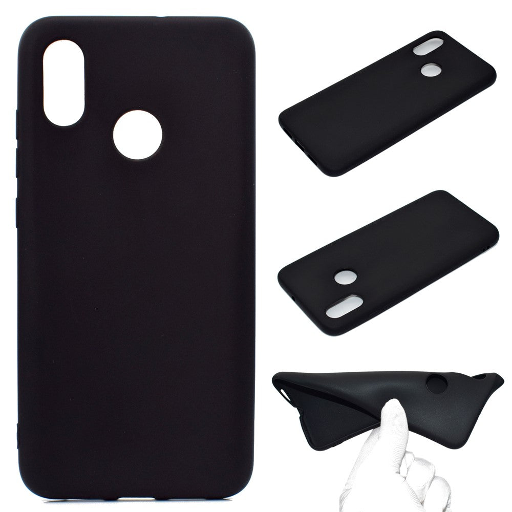 Candy Color Soft TPU Phone Case for Huawei Y6 (2019, with Fingerprint Sensor) / Y6 Prime (2019)
