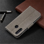 Imprint Butterfly PU Leather Wallet Flip Case with Strap for Huawei P30 Lite / nova 4e / P30 Lite New Edition