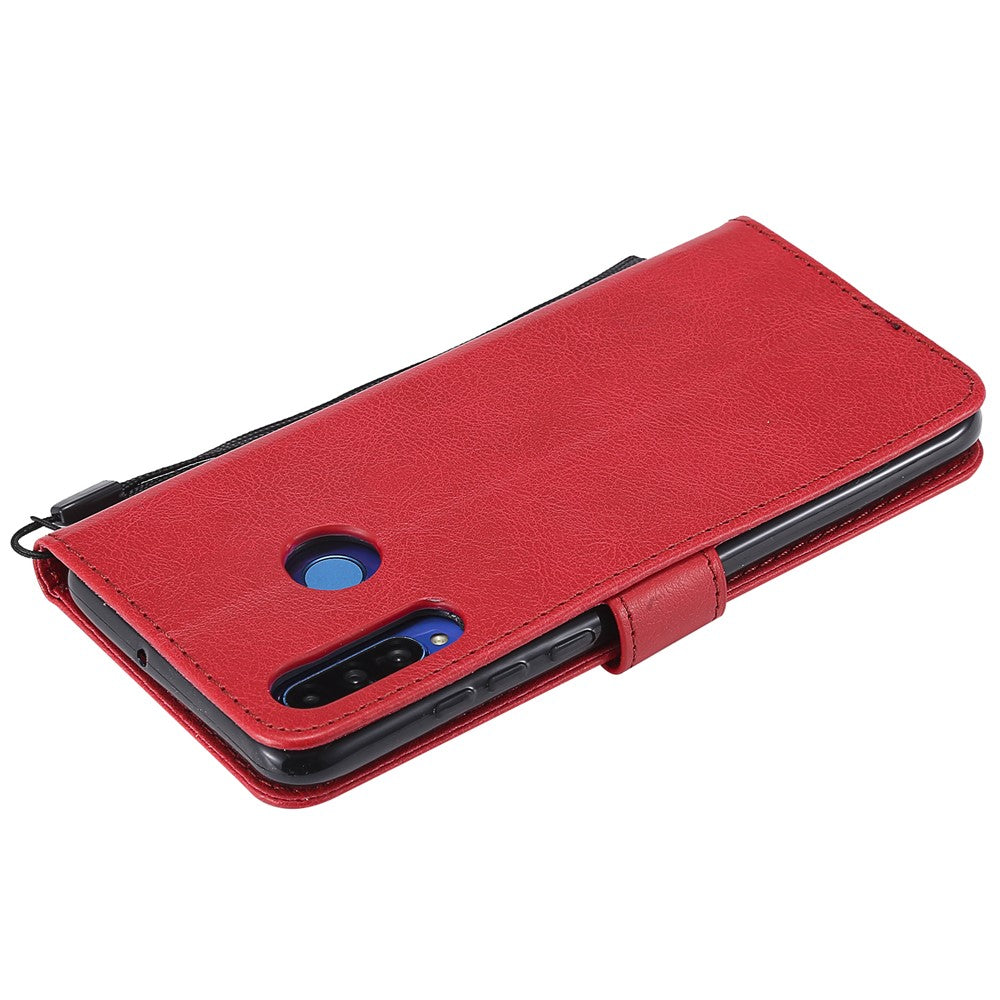 For Huawei P30 Lite / nova 4e Case 2 in 1 Detachable Magnetic Leather Wallet Mobile Cover with Strap