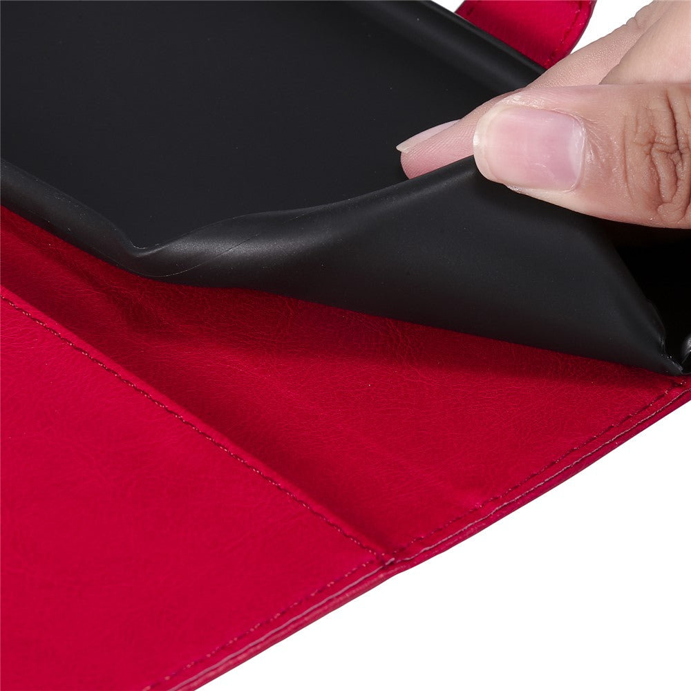 For Huawei P30 Lite / nova 4e Case 2 in 1 Detachable Magnetic Leather Wallet Mobile Cover with Strap