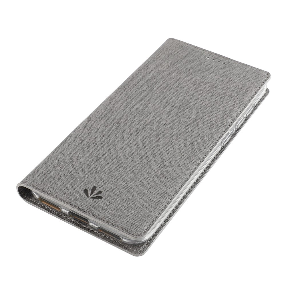 VILI DMX Cross Texture læderetui med kortholder til Huawei Y7 (2019)/Y7 Prime (2019)