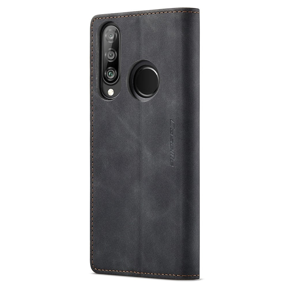 CASEME 013 Series Auto-absorbed Leather Wallet Case for Huawei P30 Lite New Edition/P30 Lite/nova 4e