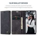 CASEME 013 Series Auto-absorbed Leather Wallet Case for Huawei P30 Lite New Edition/P30 Lite/nova 4e