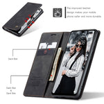 CASEME 013 Series Auto-absorbed Leather Wallet Case for Huawei P30 Lite New Edition/P30 Lite/nova 4e