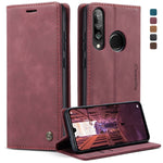 CASEME 013 Series Auto-absorbed Leather Wallet Case for Huawei P30 Lite New Edition/P30 Lite/nova 4e