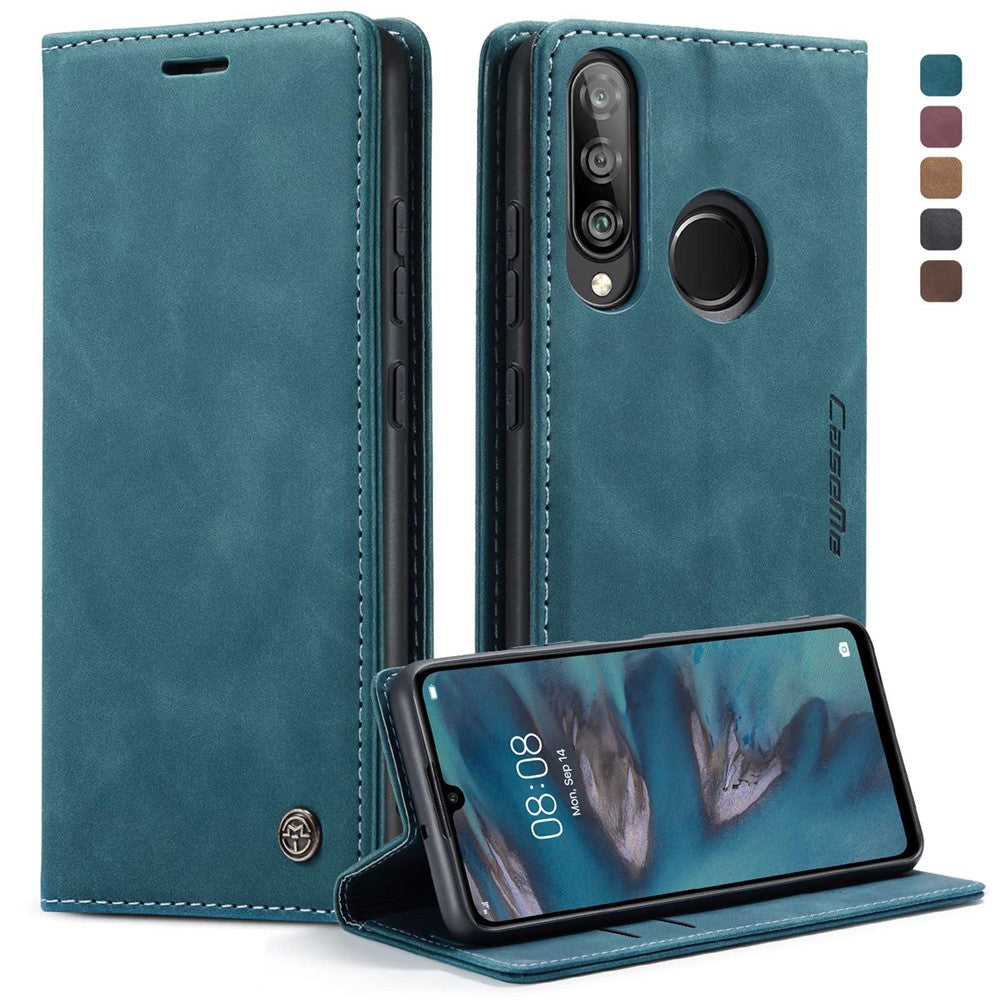 CASEME 013 Series Auto-absorbed Leather Wallet Case for Huawei P30 Lite New Edition/P30 Lite/nova 4e