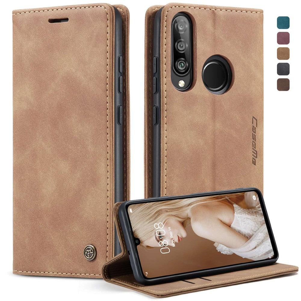 CASEME 013 Series Auto-absorbed Leather Wallet Case for Huawei P30 Lite New Edition/P30 Lite/nova 4e