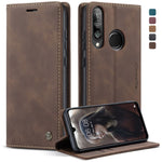 CASEME 013 Series Auto-absorbed Leather Wallet Case for Huawei P30 Lite New Edition/P30 Lite/nova 4e