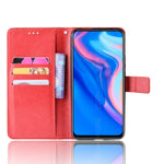Crazy Horse Leather Wallet Case for Huawei Honor 9X (Global)/ P Smart Z / Y9 Prime 2019 /Enjoy 10 Plus