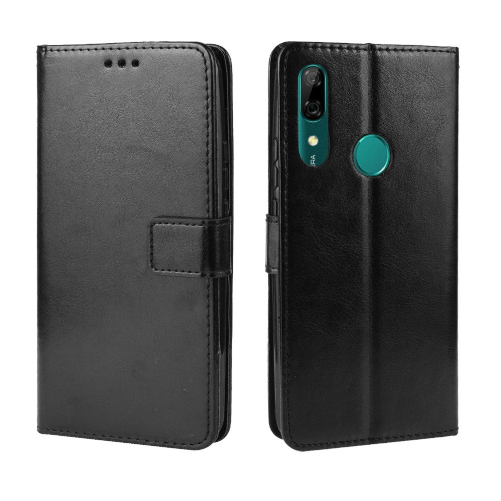Crazy Horse Leather Wallet Case for Huawei Honor 9X (Global)/ P Smart Z / Y9 Prime 2019