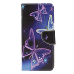 Pattern Printing Cross Texture Leather Wallet Case for Huawei P Smart Z