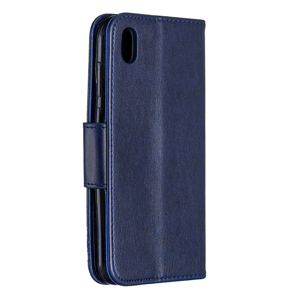 Imprint Butterfly Leather Wallet Case for Huawei Y5 (2019) / Honor 8S