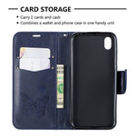 Imprint Butterfly Leather Wallet Case for Huawei Y5 (2019) / Honor 8S