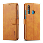 LC.IMEEKE Leather Wallet Casing for Huawei P Smart Plus 2019/Enjoy 9s/Honor 10i