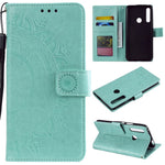 Läderplånboksfodral med tryckmönster och blommotiv till Huawei Honor 9X (Global)/P Smart Z/Y9 Prime 2019/Enjoy 10 Plus