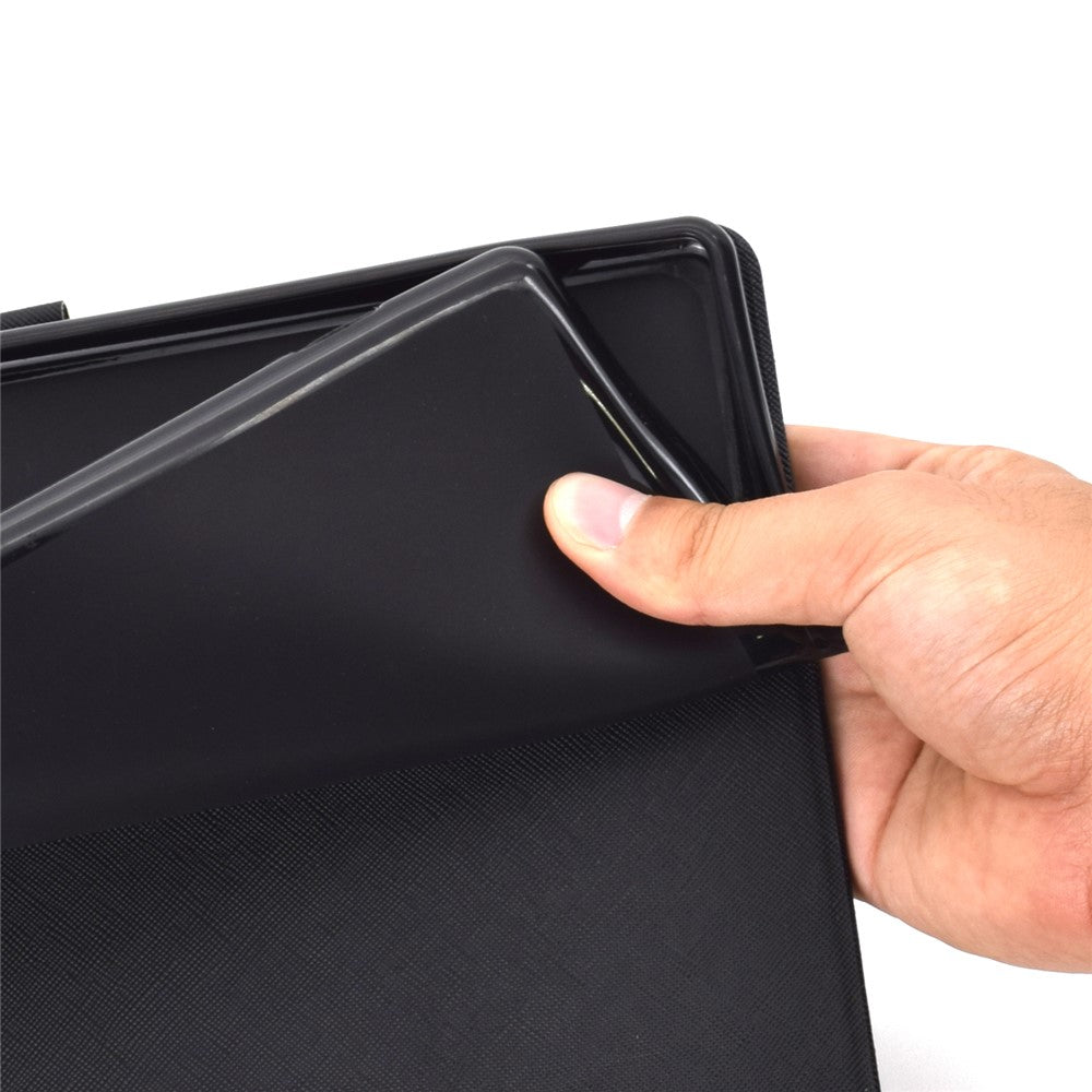 Shock-proof Pattern Printing Card Slot Stand PU Leather Tablet Case for Huawei MediaPad T3 10