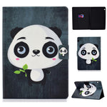 Shock-proof Pattern Printing Card Slot Stand PU Leather Tablet Case for Huawei MediaPad T3 10