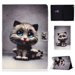 Shock-proof Pattern Printing Card Slot Stand PU Leather Tablet Case for Huawei MediaPad T3 10