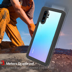 REDPEPPER IP68 Vattentätt mobilskyddsfodral för Huawei P30 Pro [Stöd för fingeravtryckslåsning] [Genomskinlig baksida]