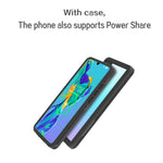 REDPEPPER IP68 Vattentätt mobilskyddsfodral för Huawei P30 Pro [Stöd för fingeravtryckslåsning] [Genomskinlig baksida]