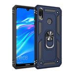 TPU+PC+Metal Hybrid Phone Shell with Kickstand for Huawei Y7 (2019)