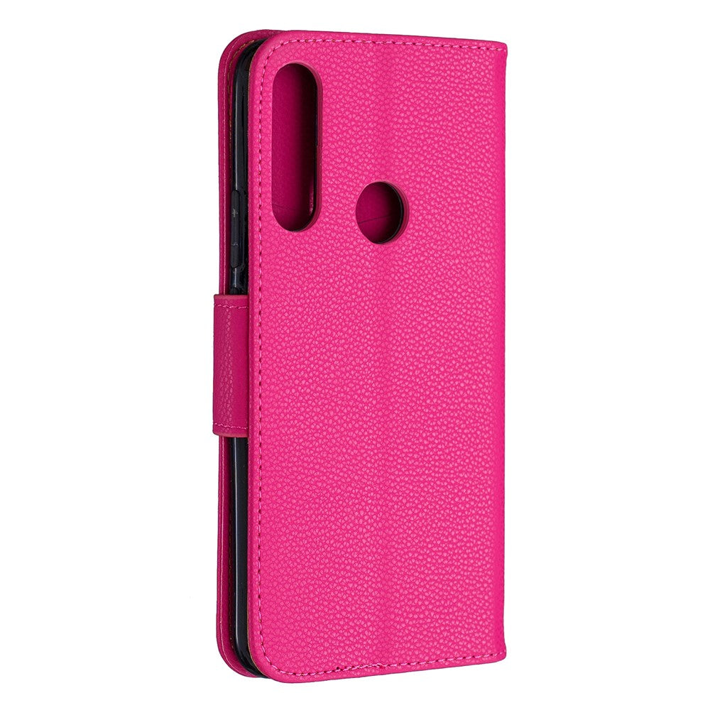 Litchy Texture Läder Plånboksfodral till Huawei P Smart Z