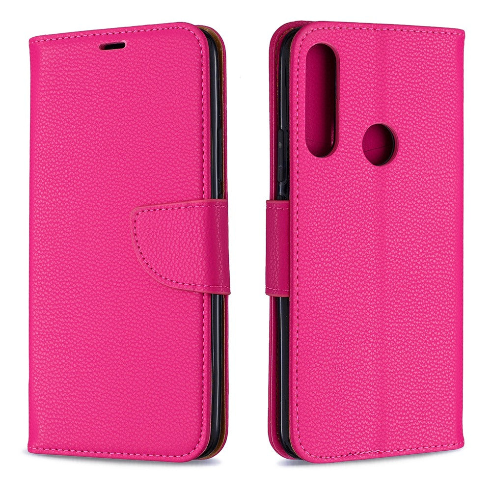 Litchy Texture Läder Plånboksfodral till Huawei P Smart Z