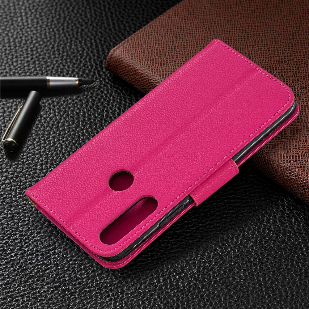 Litchy Texture Läder Plånboksfodral till Huawei P Smart Z