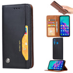 Auto-absorbed PU Leather Stand Wallet Phone Shell for Huawei Honor 9X (Global)/P Smart Z / Y9 Prime 2019