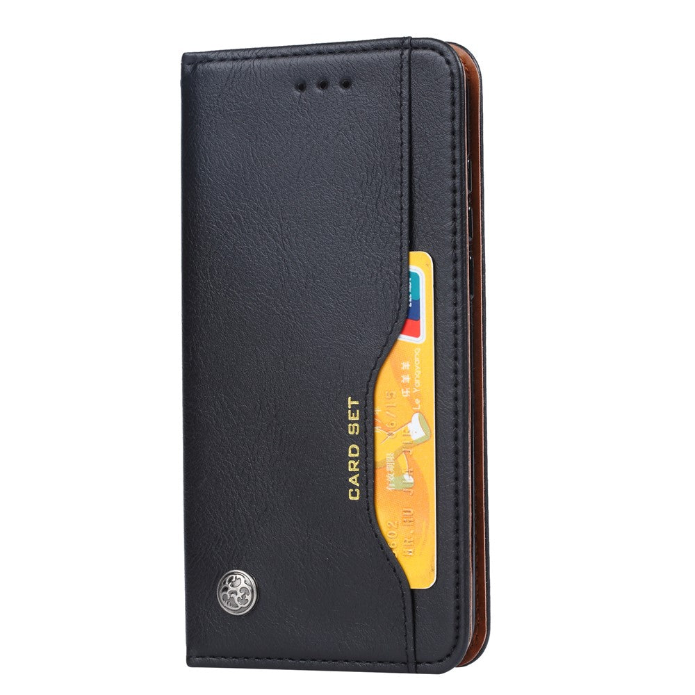 Auto-absorbed PU Leather Stand Wallet Phone Shell for Huawei Honor 9X (Global)/P Smart Z / Y9 Prime 2019