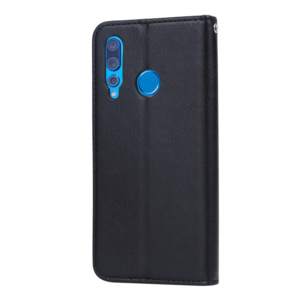 Auto-absorbed PU Leather Stand Wallet Phone Shell for Huawei Honor 9X (Global)/P Smart Z / Y9 Prime 2019