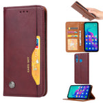Auto-absorbed PU Leather Stand Wallet Phone Shell for Huawei Honor 9X (Global)/P Smart Z / Y9 Prime 2019