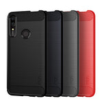 MOFI Carbon Fiber Texture Brushed TPU Case for Huawei Honor 9X (Global)/ P Smart Z / Y9 Prime 2019 / Enjoy 10 Plus