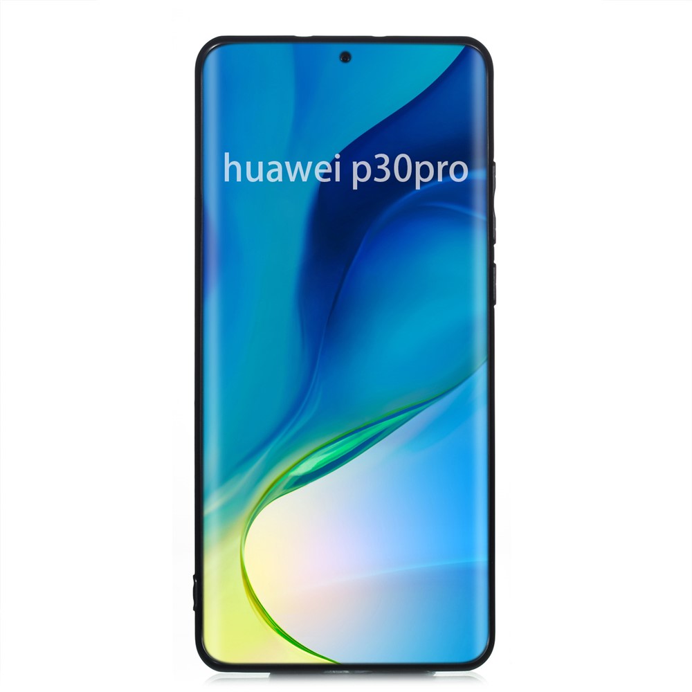 Stativ Korthållare PU-läderbelagt TPU-skal [Inbyggt fordonsmagnetiskt ark] för Huawei P30 Pro