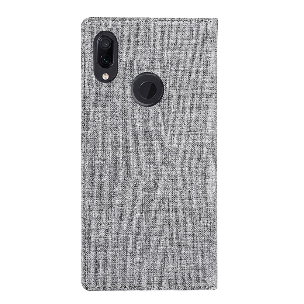 VILI DMX Cross Texture Card Holder Leather Stand Case for Huawei P Smart Z