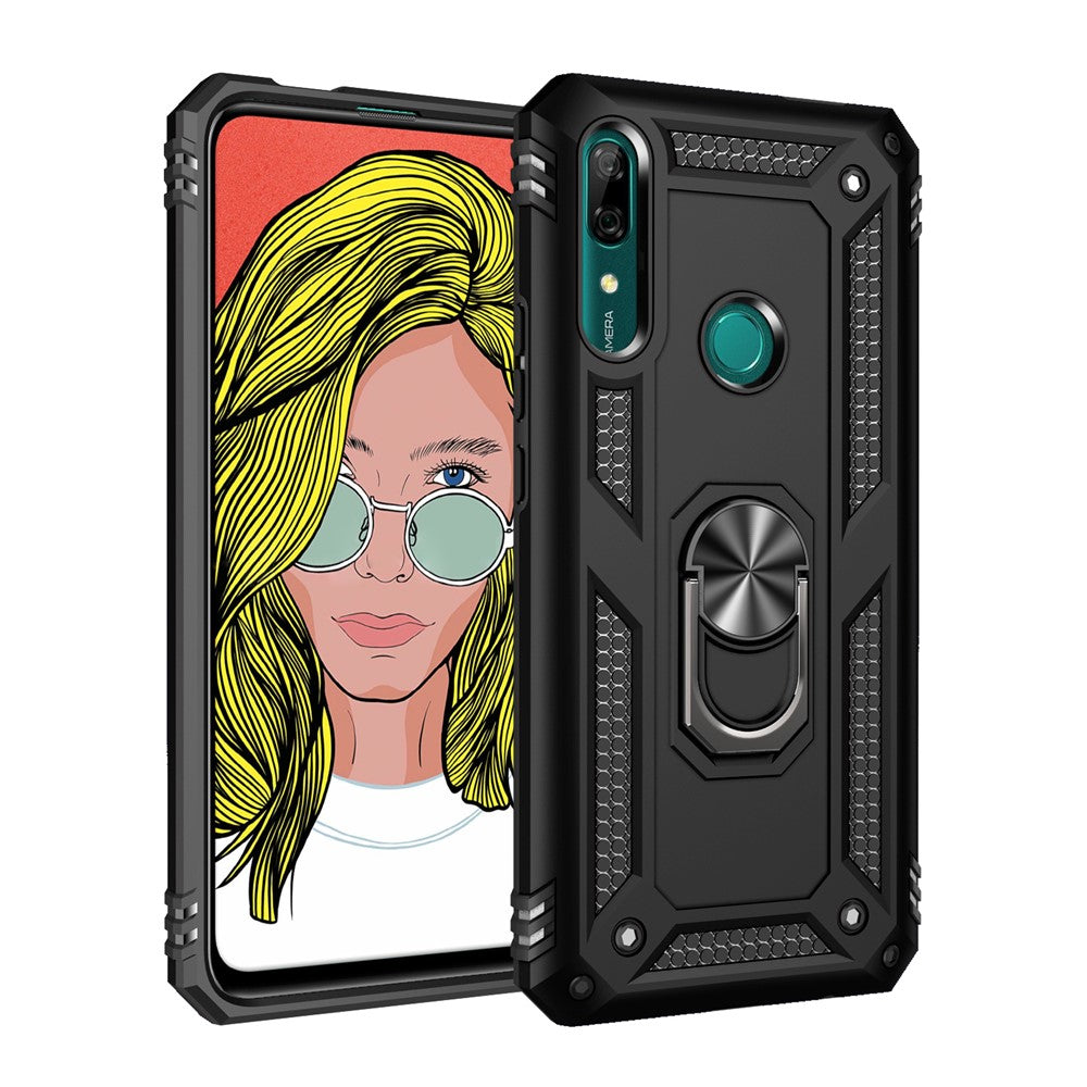 Hybrid PC TPU Kickstand Armor Phone Case for Huawei P Smart Z