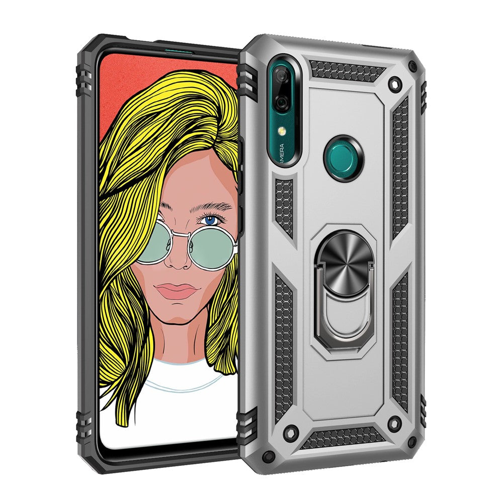 Hybrid PC TPU Kickstand Armor Phone Case for Huawei P Smart Z