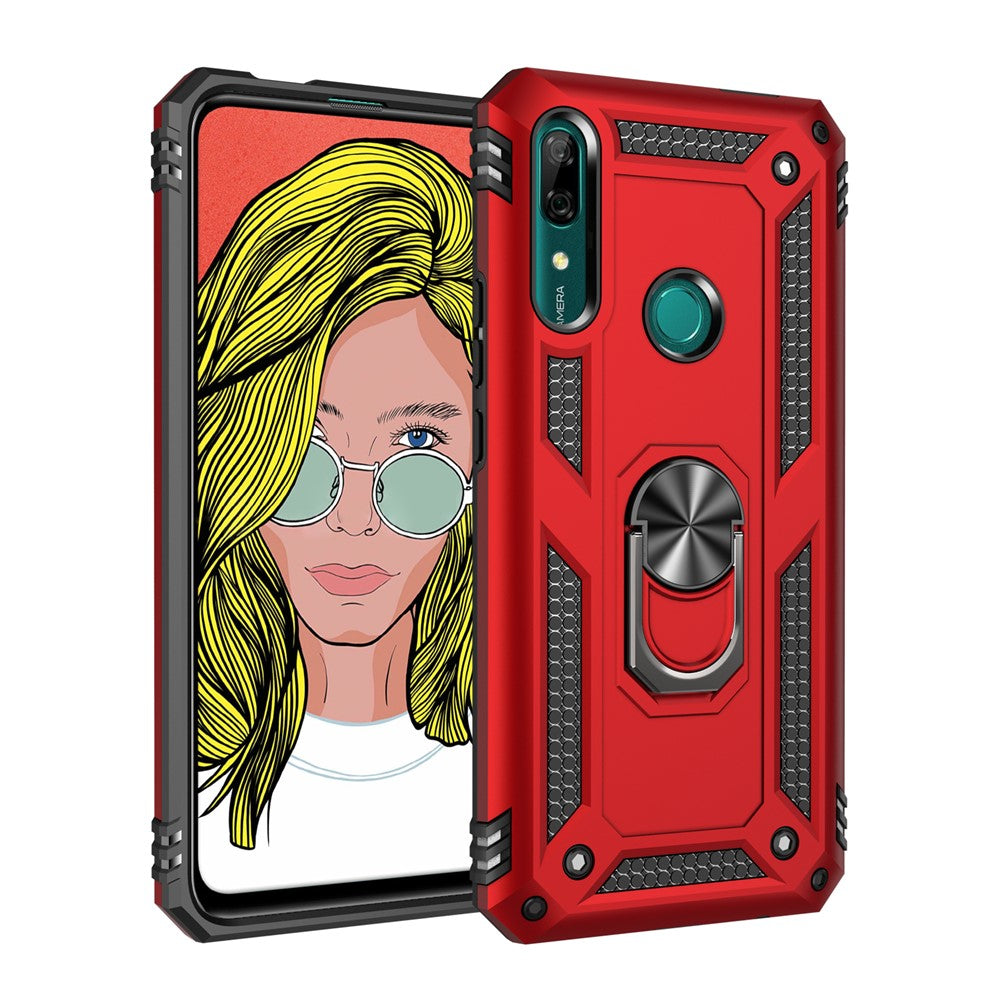Hybrid PC TPU Kickstand Armor Phone Case for Huawei P Smart Z