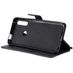 For Huawei Honor 9X (Global) /  P Smart Z / Y9 Prime 2019 / Enjoy 10 Plus Case Solid Color Leather Mobile Cover Wallet Stand with Strap