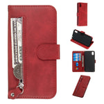Zipper Wallet Leather Stand Phone Casing for Huawei Y5 (2019) / Honor 8S